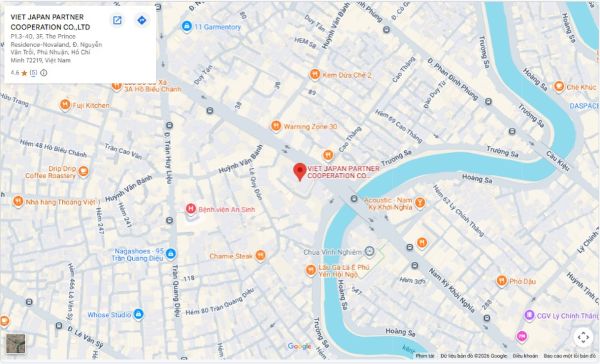 VIET JAPAN PARTNER COOPERATION ADDRESS MAP | VJP VIP Services | VJP VIP Services VIET JAPAN PARTNER COOPERATION ADDRESS MAP